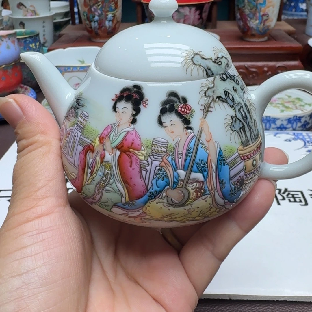 景德镇手工手绘展示