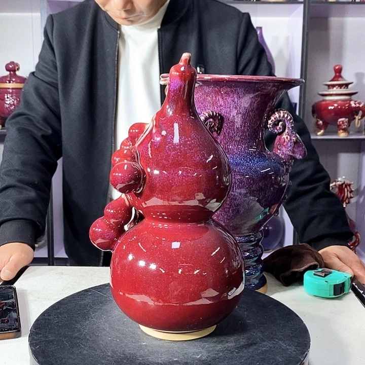 瓷片中国神垕精品钧瓷