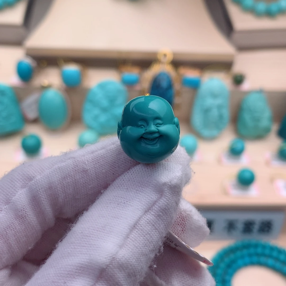 绿松石珠宝奇石未镶嵌