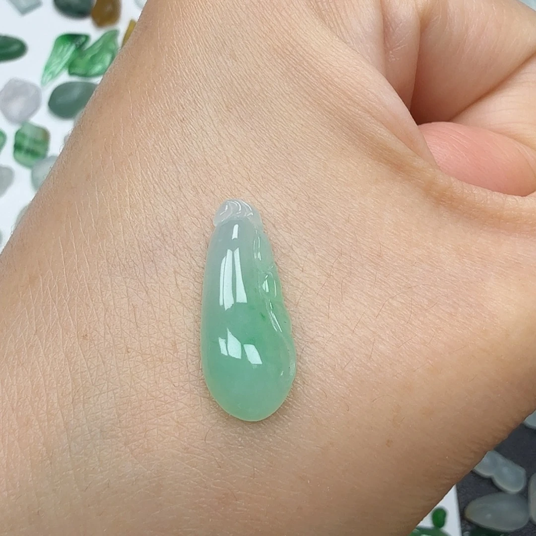 定制翡翠未镶嵌福瓜