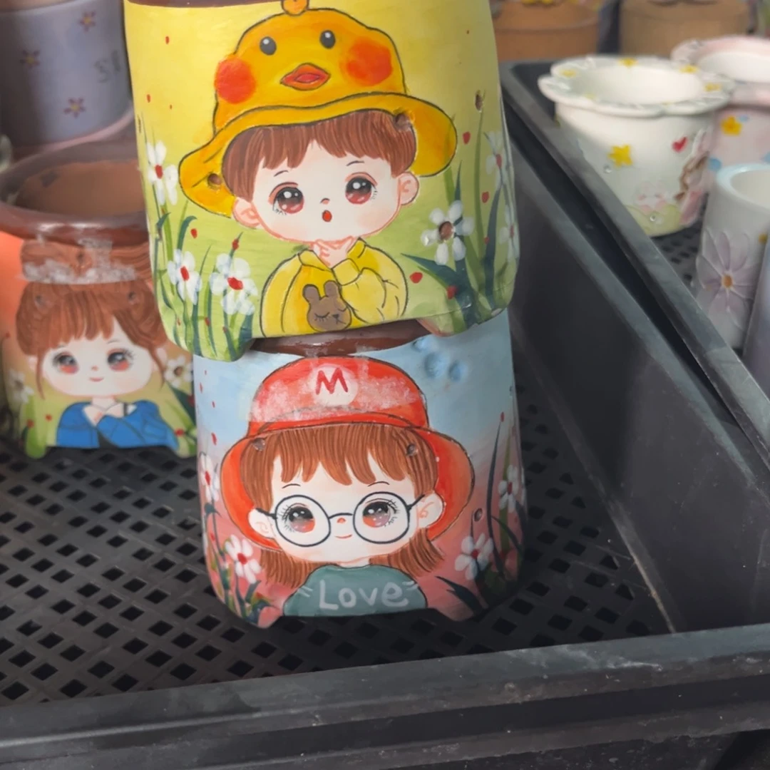 小****433多肉花盆  2个