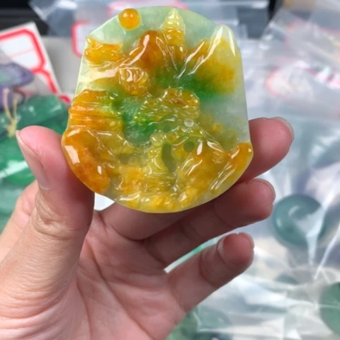 颈饰未镶嵌翡翠9999