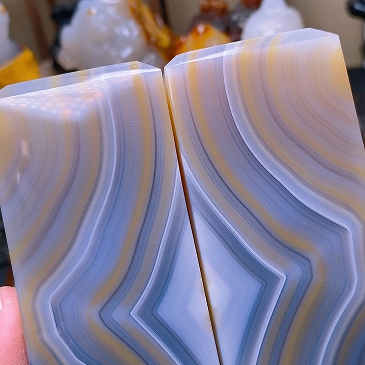 玛瑙/玉髓颈饰未镶嵌W*