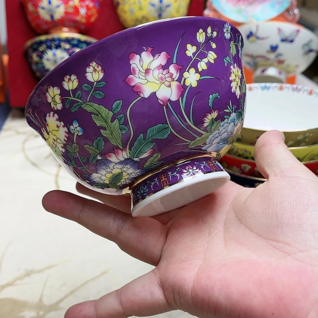 【闪购商品】珐琅5英寸4紫。。。。