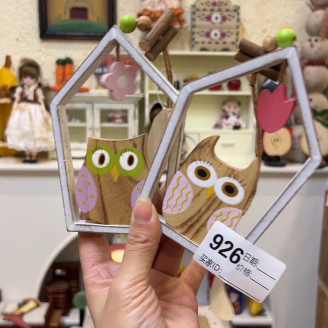 木外贸出口样品挂件摆件微瑕926