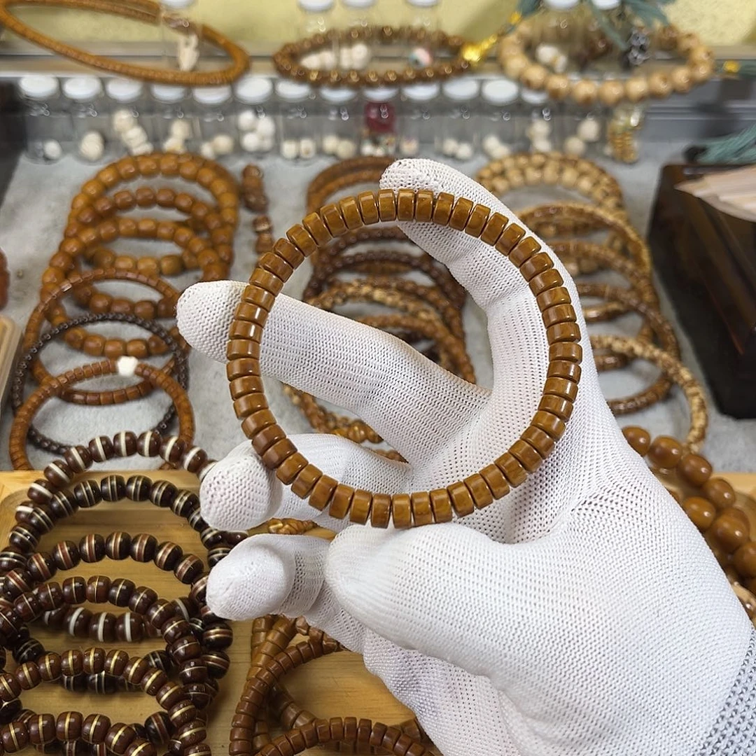 紫金鼠手串黄金甲鼠片