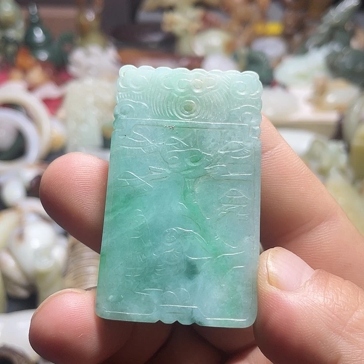 吊坠(不含链)未镶嵌和田玉（糖玉）