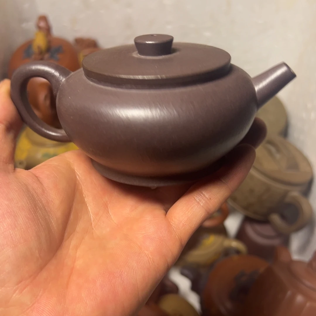 紫砂茶壶宜兴原矿紫砂壶220毫升容量