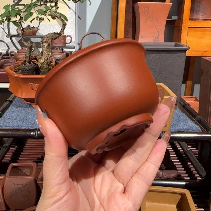 花盆紫砂口径8深度5