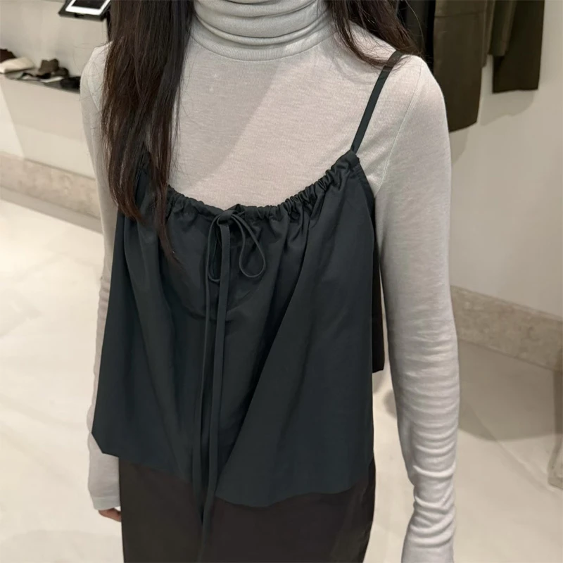 【金子家】韩国东大门档口正品时尚风吊带背心极简风 /NO退换