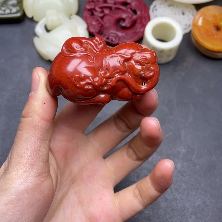 白玉菩提吊坠摆件