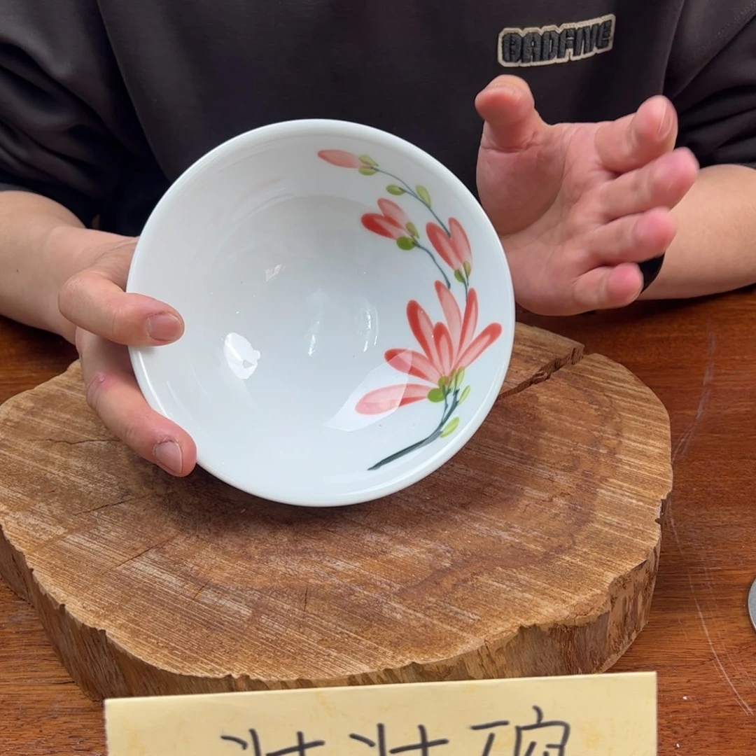 瓷片景德镇陶瓷手工手绘制作