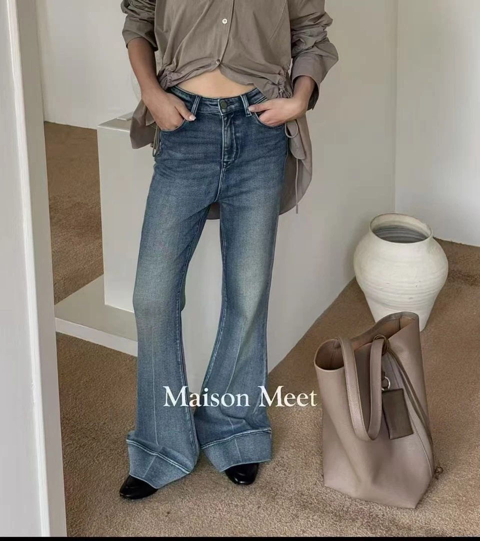 YUN YUN2025秋冬允儿自留牛仔裤