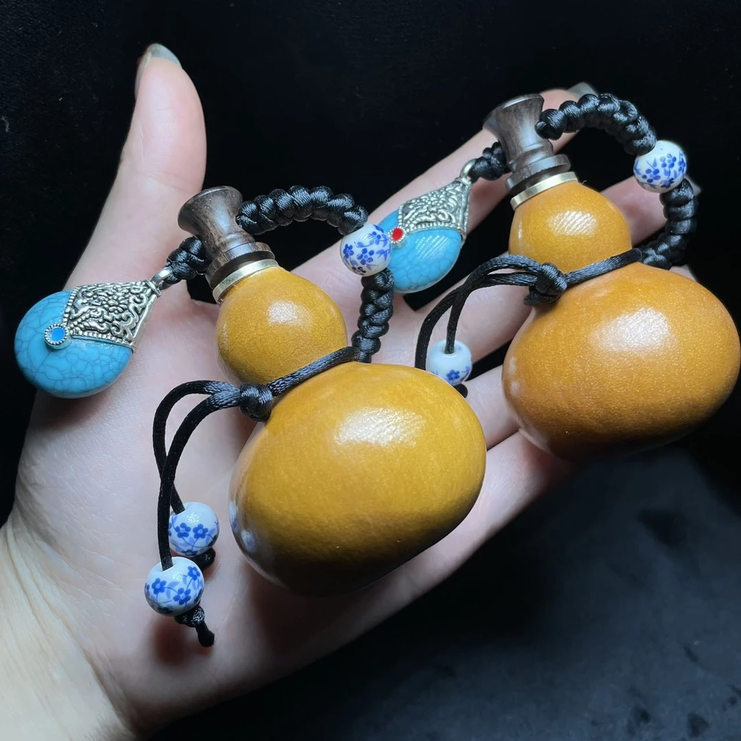 【文玩专场】 YZ13542-葫芦挂件-多样性发一件-尺寸不一 77×42mm