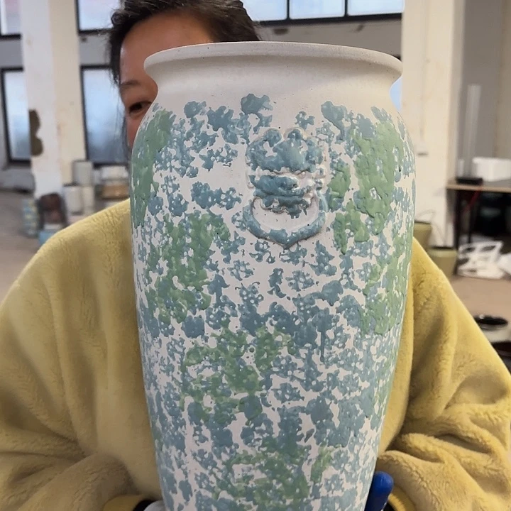 正品高41口21花盆