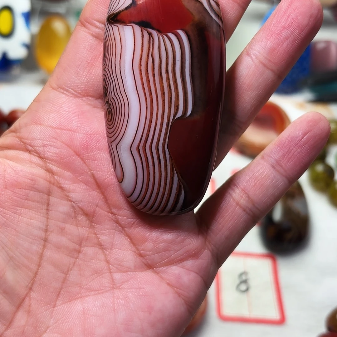 已***置玛瑙/玉髓未镶嵌颈饰