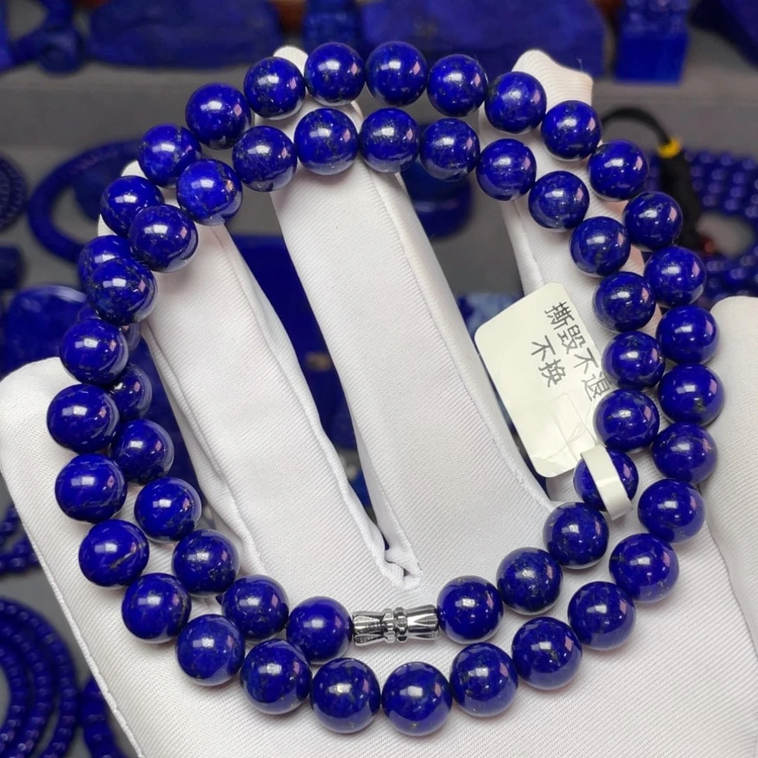 未镶嵌青金石8mm项链