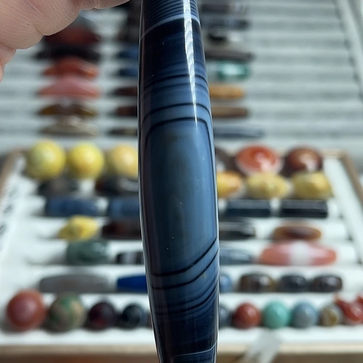 玛瑙/玉髓合金颈饰