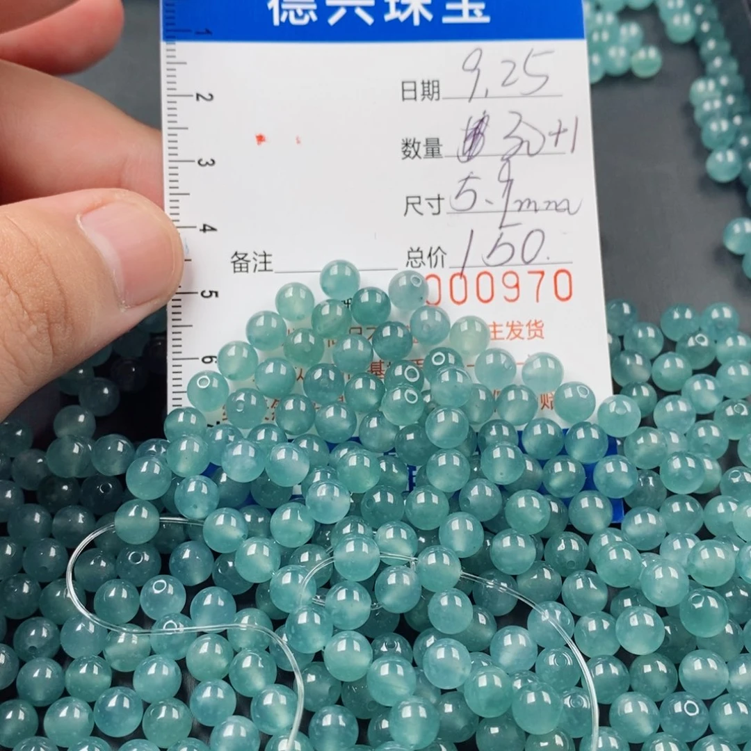 翡翠未镶嵌手链翡翠散珠多样性发货自选