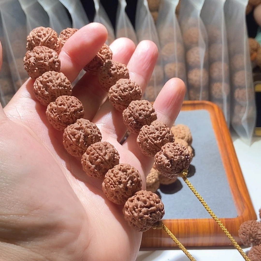 吊坠金刚菩提私人订制红皮原生态满肉梅花19mm
