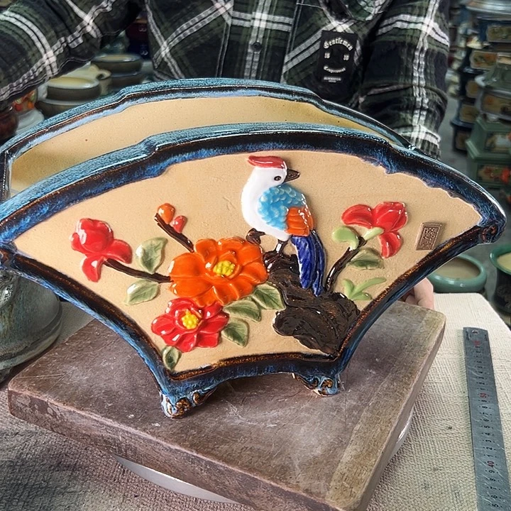 泳坤堂石湾盆陶瓷