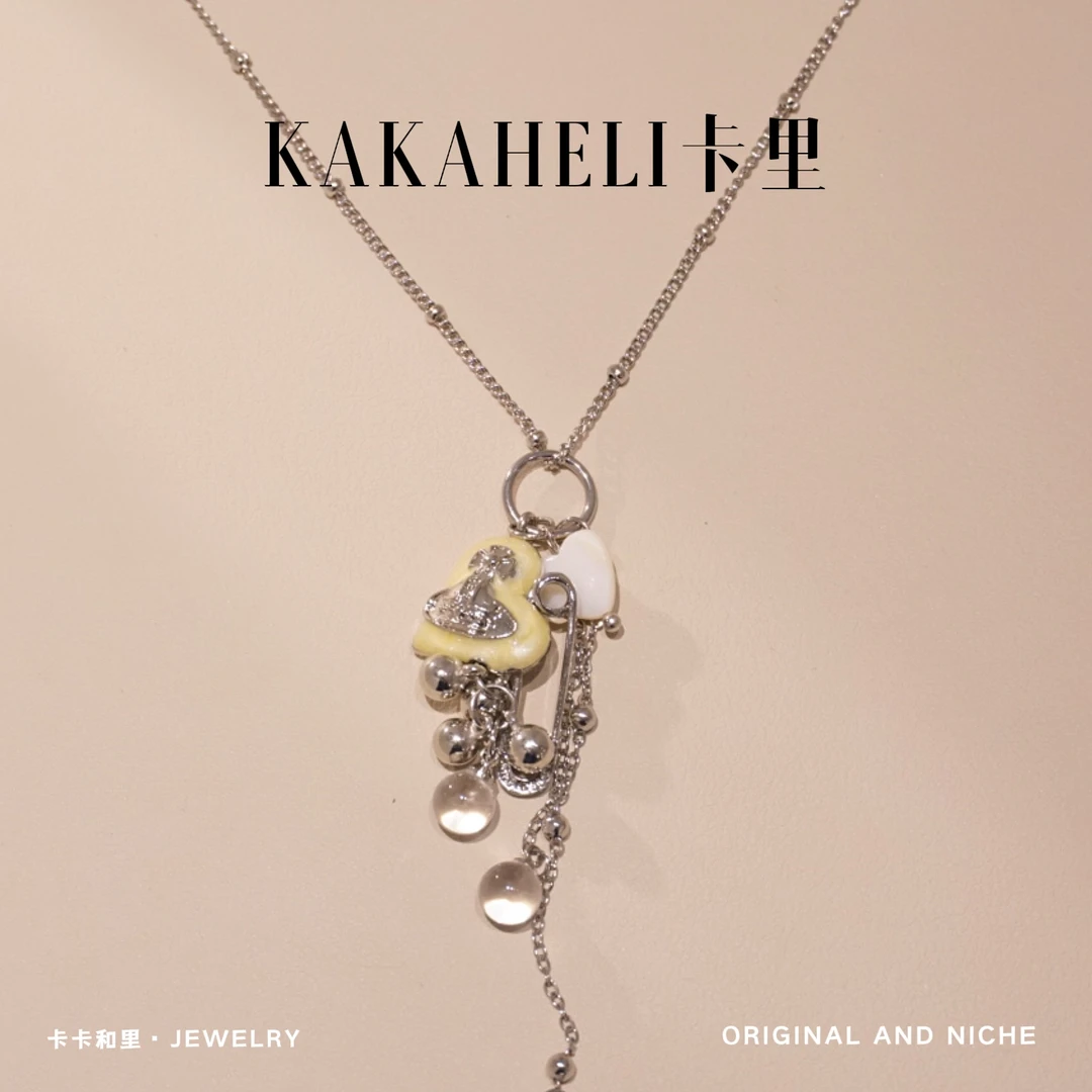 钛钢项链 心之所属爱意升温项链 A762