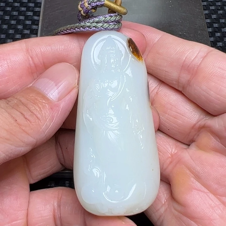 大***大未镶嵌和田玉挂件