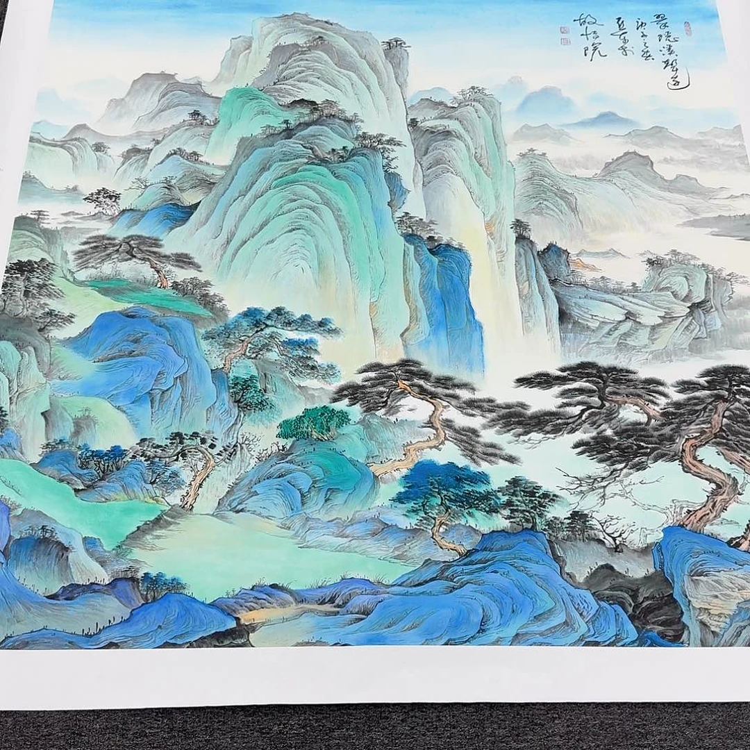 国画多次参加国内外大型