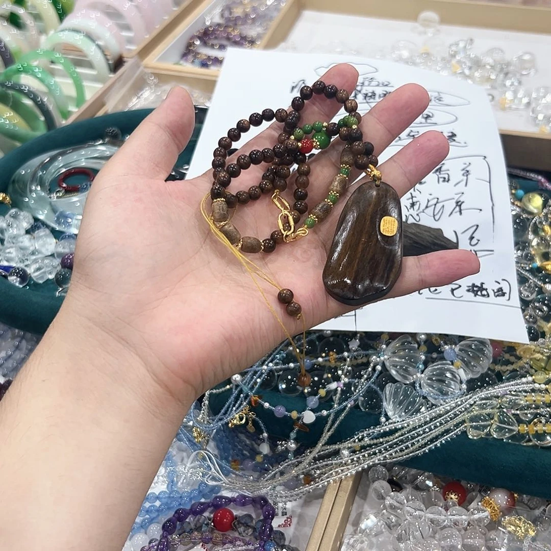 树脂非金属项链123456