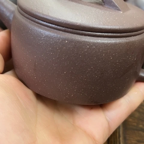 紫砂茶壶天清暗干色汉瓦200c c