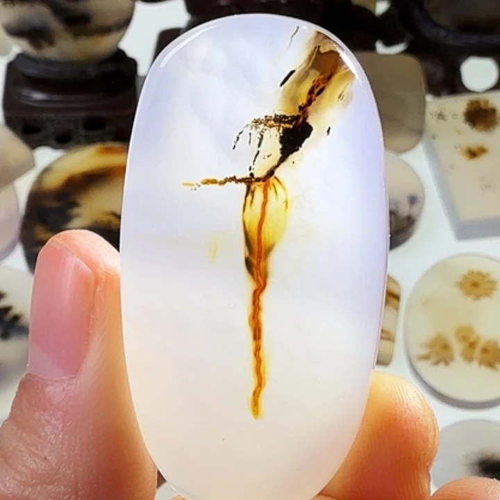 玛瑙/玉髓未镶嵌珠宝半成品