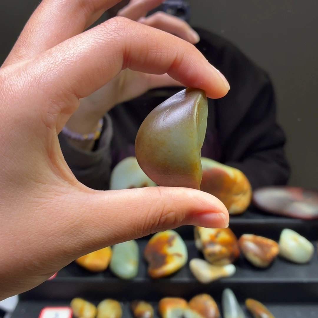 和田玉未镶嵌挂件31