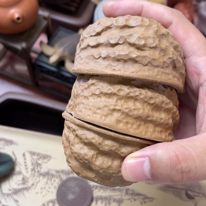 紫砂茶宠紫砂瑕疵