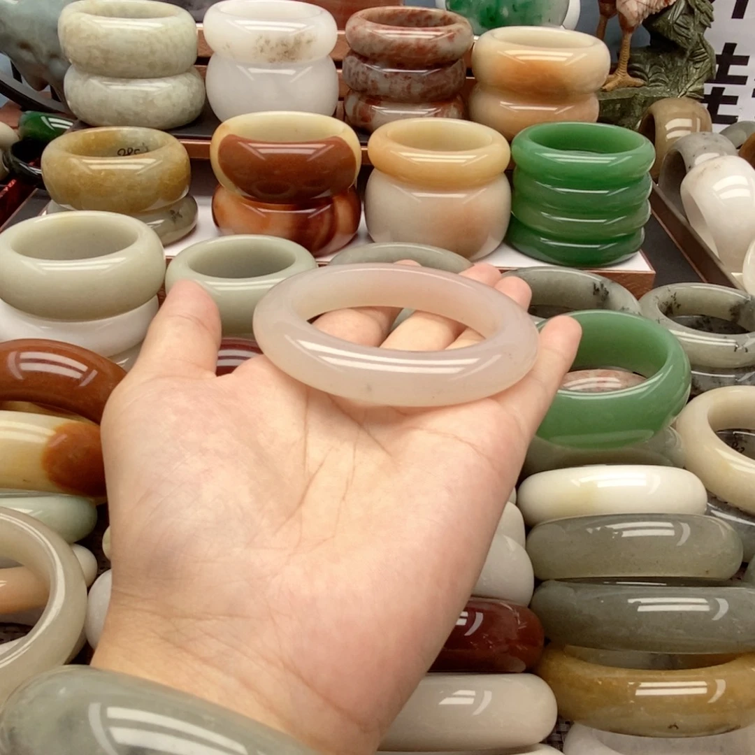 查罗石未镶嵌手镯（开口镯）