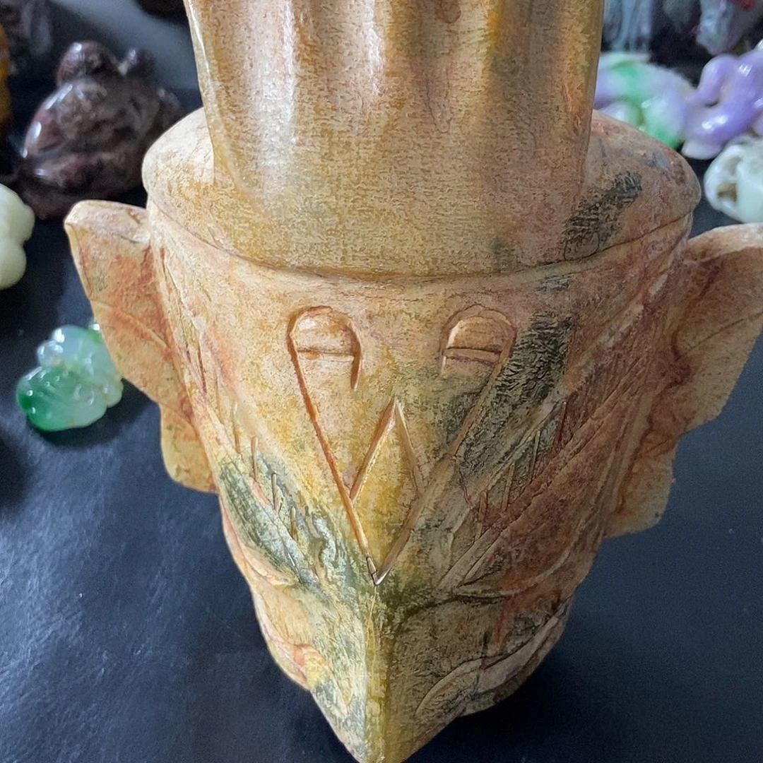 吊坠白玉菩提精品文玩