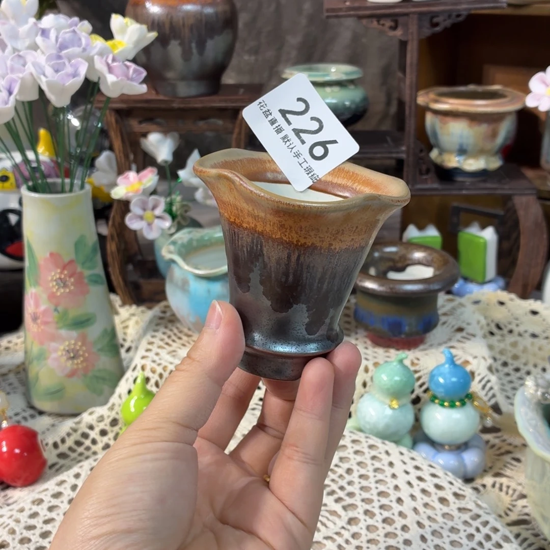 景德镇手工陶瓷花盆