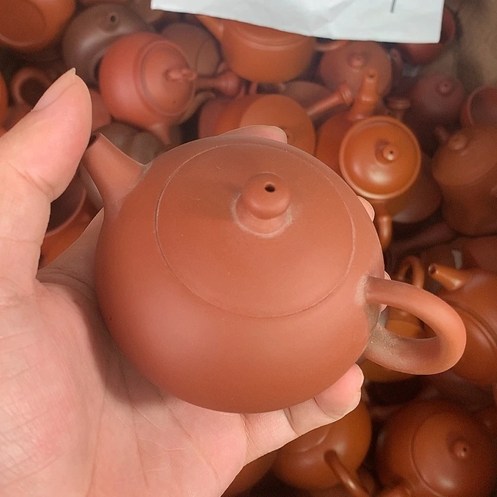 原矿茶具朱泥工夫茶壶120