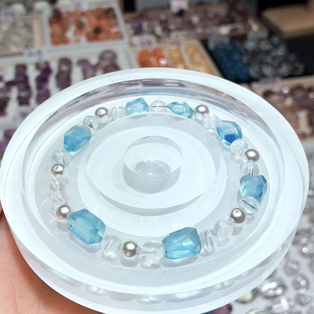 珠宝半成品水晶未镶嵌手串可单出