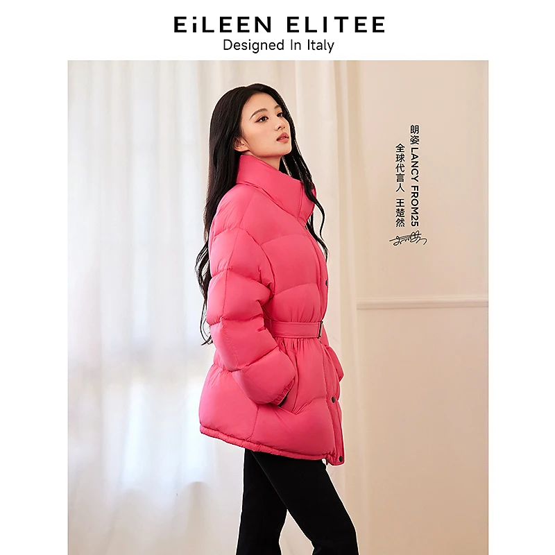 C105【赵老板】【王楚然同款】朗姿欧洲EiLEEN ELITEE进口鹅绒羽