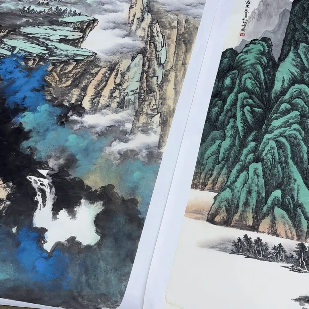 国画国画老师作品刘