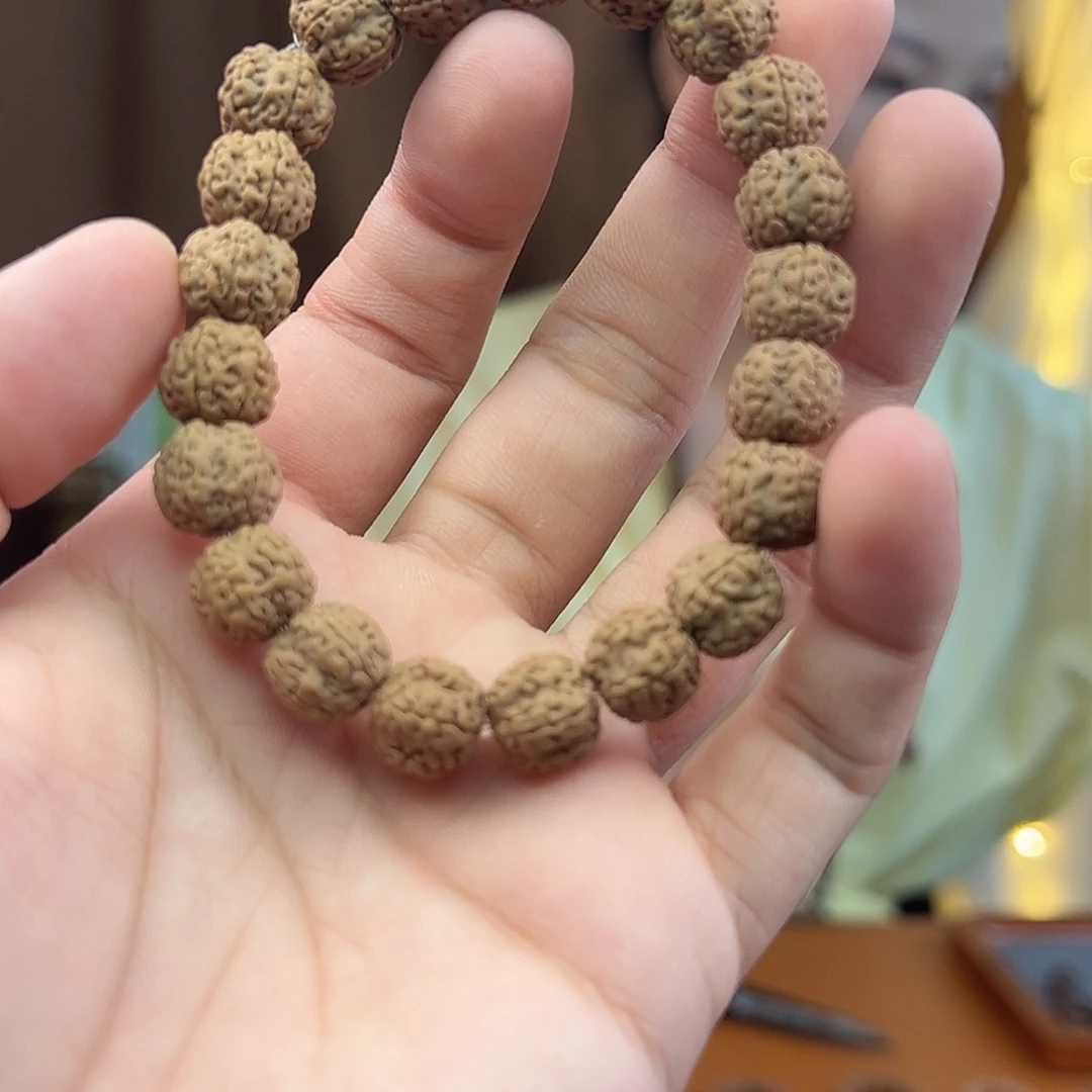 我***郁吊坠金刚菩提10mm 小金刚老树梅花单圈