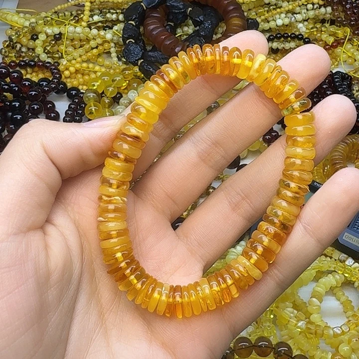 琥珀未镶嵌珠宝奇石