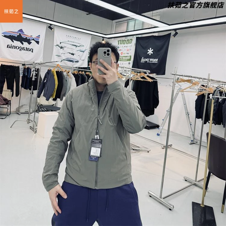 商系平替！气凝胶科技棉防风保暖防泼水男士户外3D立裁棉衣棉服