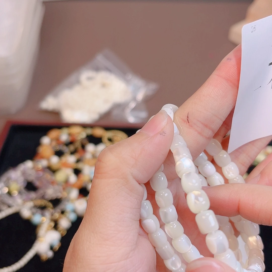 水晶珠宝半成品未镶嵌166 。