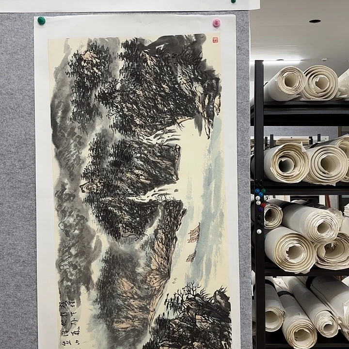 国画花鸟的翅膀和翅膀是