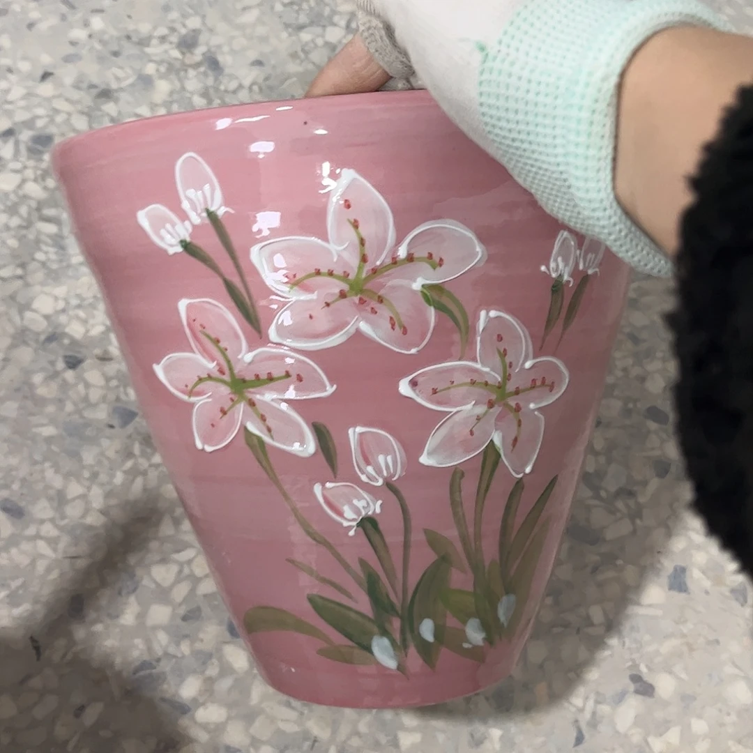小***雨景德镇陶瓷花盆花盆