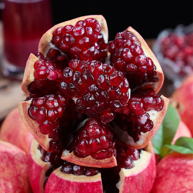 【榴下来】四川会理软籽石榴5斤单果300-500克/6.5斤礼盒装