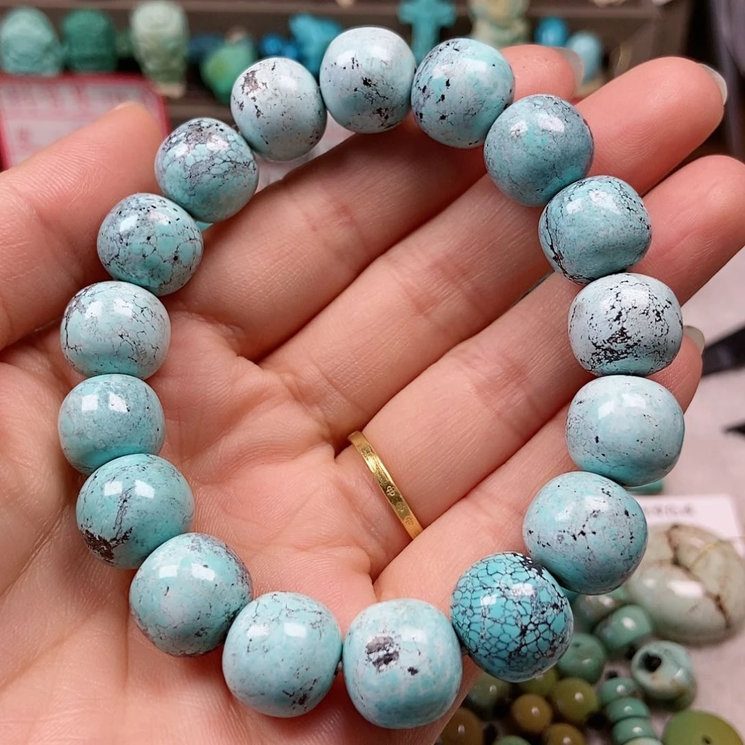 绿松石未镶嵌珠宝半成品