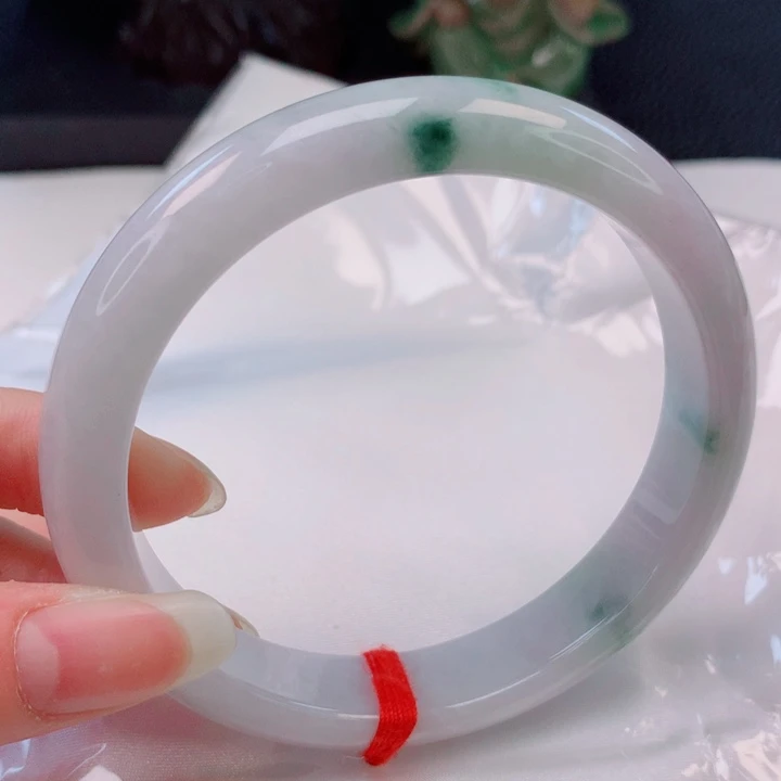 未镶嵌手镯翡翠63圈