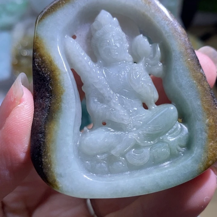 【闪购商品】未镶嵌挂件翡翠虚空